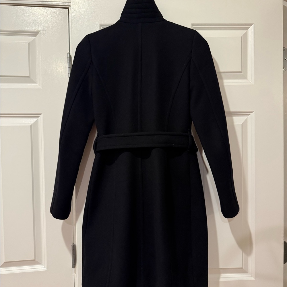 The Connor Coat - Soft Wool (Black) - Picture 9 of 11
